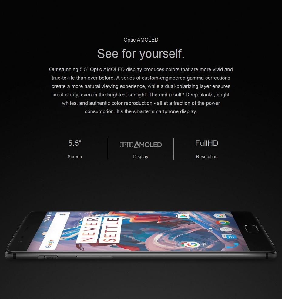 OnePlus 3 phone