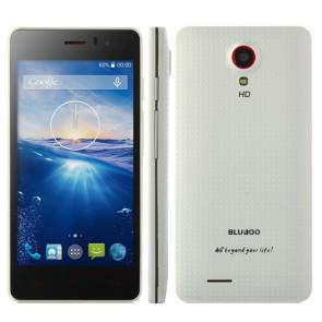 BLUBOO X4 Android 4.4 4G LTE MTK6582M Quad Core 5 Inch Smartphone 1GB 4GB 8MP Camera WiFi White