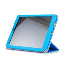 Cube T9 4G Tablet PC Original Leather Case Stand Cover Blue