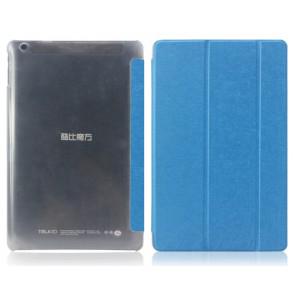 Original High Quality Leather Case for Cube Talk 10 10.1 Inch Tablet PC Blue