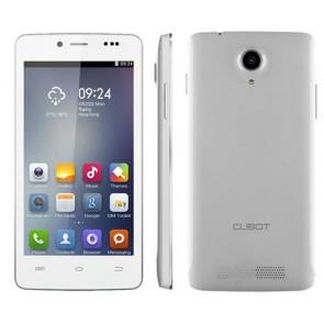CUBOT P10 3G Android 4.4 5 Inch Smartphone 1GB 8GB MTK6572 dual core 8MP camera WiFi GPS White