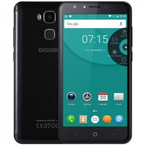Doogee Y6 4G LTE 2GB 16GB MT6750 Octa Core Android 6.0 Smartphone 5.5 Inch Sharp HD 2.5D Screen 13.0MP Touch ID Metal Body Fast Charge Black