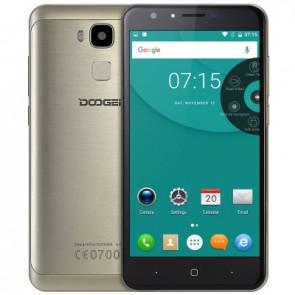 Doogee Y6 4G LTE MT6750 Octa Core 2GB 16GB Android 6.0 Smartphone 5.5 Inch Sharp HD 2.5D Screen 13.0MP Touch ID Metal Body Fast Charge Gold
