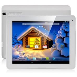 Freelander PD80 3G Phone Call Android 4.2 MTK8382 Quad Core 9.7 Inch Tablet PC 16GB ROM Dual camera White