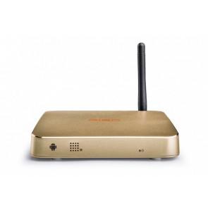 GIEC R6 Android 4.1 Dual Core Android TV Box 1GB 4GB HDMI 1.4 RJ45 Champagne
