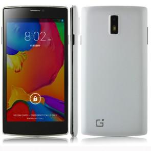 JIAKE G6 3G MTK6572W dual core Android 4.4 5.5 Inch Smartphone 4GB ROM Smart Wake WiFi GPS White