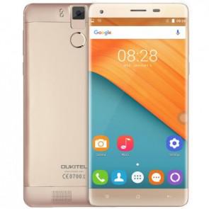 OUKITEL K6000 Pro 4G LTE MTK6753 Octa Core 3GB 32GB Android 6.0 Smartphone 5.5 Inch 6000mAh 13MP Camera Gold