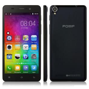 POMP C6mini MTK6582 Quad Core Smartphone 1GB 4GB 5.0 Inch HD Screen Android 4.2 Air Gesture OTG Black