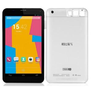 Cube Talk 7X 4G MTK8735M 64bit quad core Android 5.1 7 Inch Phablet 1GB 16GB Dual Camera GPS Black & White