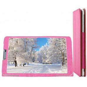 Original Leather Case for Teclast P80 3G 8.0 Inch Tablet Pink 