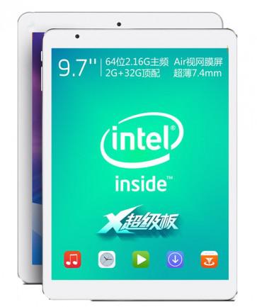 Teclast X98 Air II Android 4.4 & Windows 8.1 Intel Z3736F quad core 2.16GHz 9.7 Inch 2GB 32GB Tablet PC 4K HDMI White