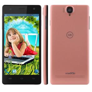 XIAOCAI X9+ Quad Core MTK6582 Android 4.2 5.0 Inch 4GB ROM Smartphone 8MP camera Pink