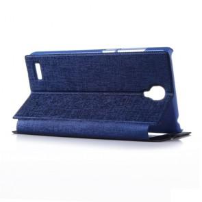 Xiaomi Hongmi Note Original Leather Flip Cover Case Stand Case Dark Blue