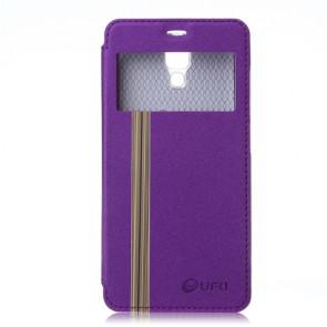 Original Leather Flip Cover Case Stand Case for XIAOMI MI4 Smartphone Purple