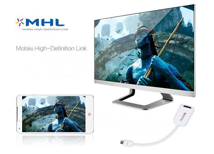 Nubia Smartphone MHL High Definition Adapter