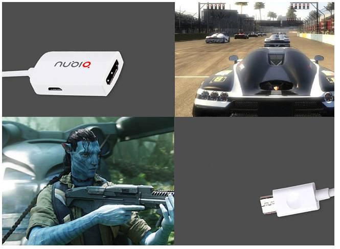Nubia Smartphone MHL High Definition Adapter