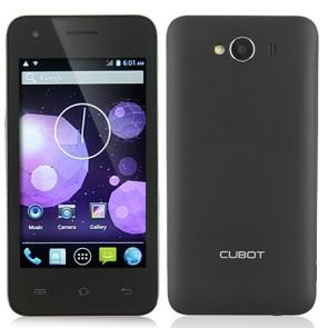Cubot GT72+ Android 4.4 4GB ROM 4 Inch Smartphone MTK6572W Dual Core WiFi Black