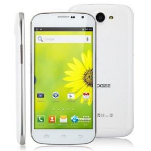DOOGEE DG500 MTK6582 Quad Core Android 4.2 Smartphone 5.0 Inch 1GB 4GB 13.0MP camera White
