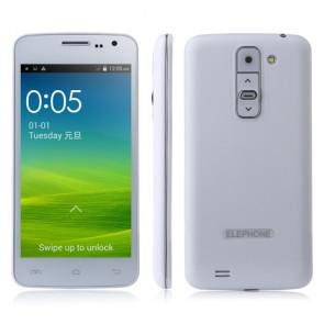 Elephone G3 MTK6572W dual core Android 4.4 4GB ROM Smartphone 4.5 Inch 3G WiFi GPS White