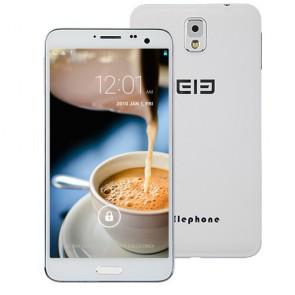 Elephone P8 MTK6592 Octa Core Android 4.2 2GB 16GB Smartphone 5.7 Inch 1920 x 1080 Screen 3G OTG White