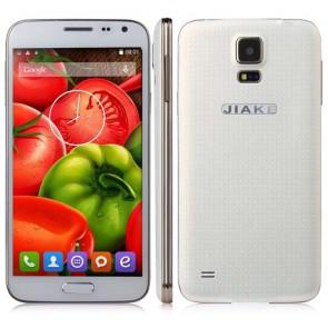 JIAKE G900W Android 4.4 MTK6582 quad core 5 Inch Smartphone 1GB 8GB 3G WiFi White & Gold