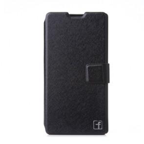 Fashion Flower Show Leather Stand Case Cover for Xiaomi Hongmi Smartphone Black