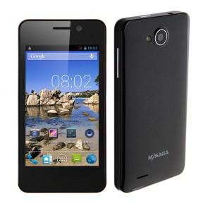 MYSAGA C1  MTK6572W dual core Android 4.2 Smartphone 4.0 Inch 5MP camera 3G GPS Black