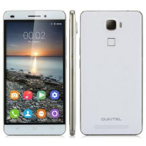 OUKITEL U8 Android 5.1 MTK6735M Quad Core 2GB 16GB 4G LTE Dual SIM Smartphone 5.5 Inch 13MP Camera White
