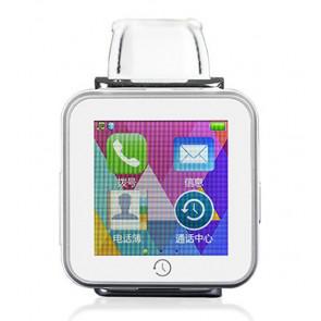 PIPO C2 Bluetooth Smart Watch iOS Android Wear Phone Call Function White