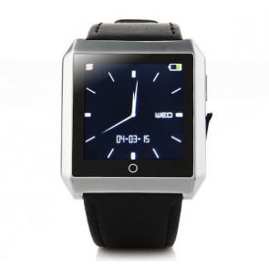 RWATCH R6S Wearable Bluetooth 4.0 Smart Watch Hands-Free Call Pedometer Sleep Compass for iPhone Android Sliver