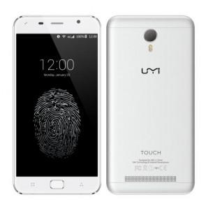 UMI Touch Android 6.0 4G LTE 3GB 16GB MTK6735 Octa Core Smartphone 5.5 Inch Touch ID 13MP Camera Silver