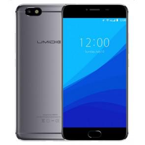 UMIDIGI C Note 3GB 32GB MT6737T Quad Core Android 7.0 4G LTE Smartphone 5.5 inch FHD 13.0MP Camera Front Touch ID Gray