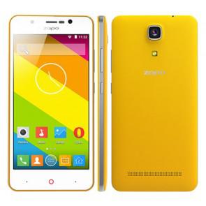 ZOPO Color E ZP350 Android 5.1 MT6735 Quad Core 4G LTE Dual Sim Smartphone 5 inch 1GB 8GB 8MP Camera OTG Yellow