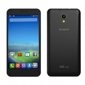 ZOPO ZP520 4G LTE Android 4.4 MTK6582 quad core 1GB 8GB Smartphone 5.5 Inch 8MP camera Black