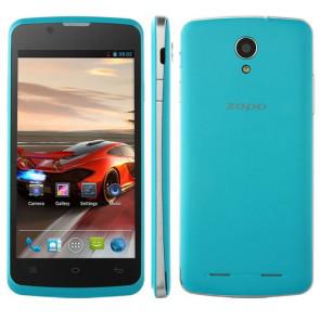 ZOPO ZP590 Android 4.4 Quad Core MTK6582 4GB ROM 4.5 Inch Smartphone 5MP camera Blue